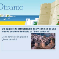 Otranto: il sito del Comune inaugura la sezione beni culturali